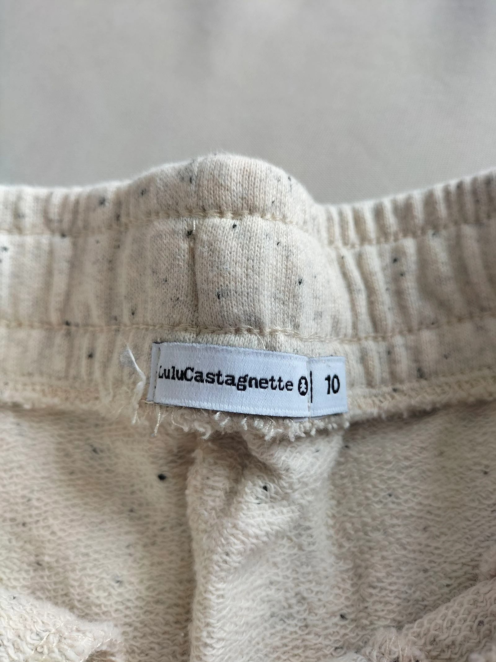 Maat 10 jaar gebreide bermuda | Lulu Castagnette | Uitstekende staat | Beige/crème – photo 6